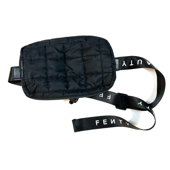 Fenty Beauty Black Quilted Belt Bag - Picture 1 of 4